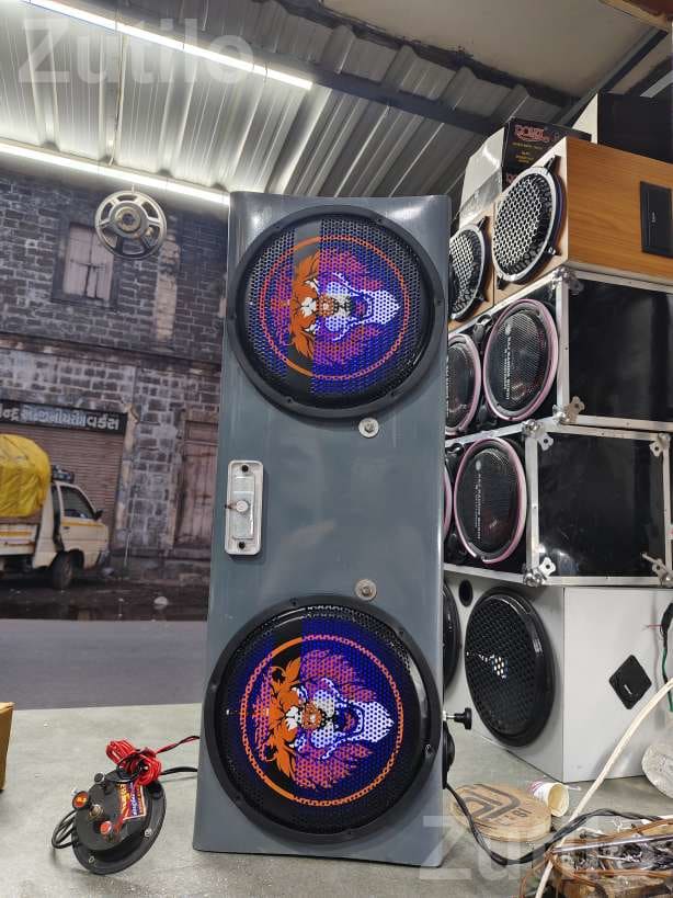 Waterproof Mini Tractor Speaker Box 8-10 Inch - ઇલેક્ટ્રોનિક ઍક્સેસરીઝ - ધોરાજી - Image 1