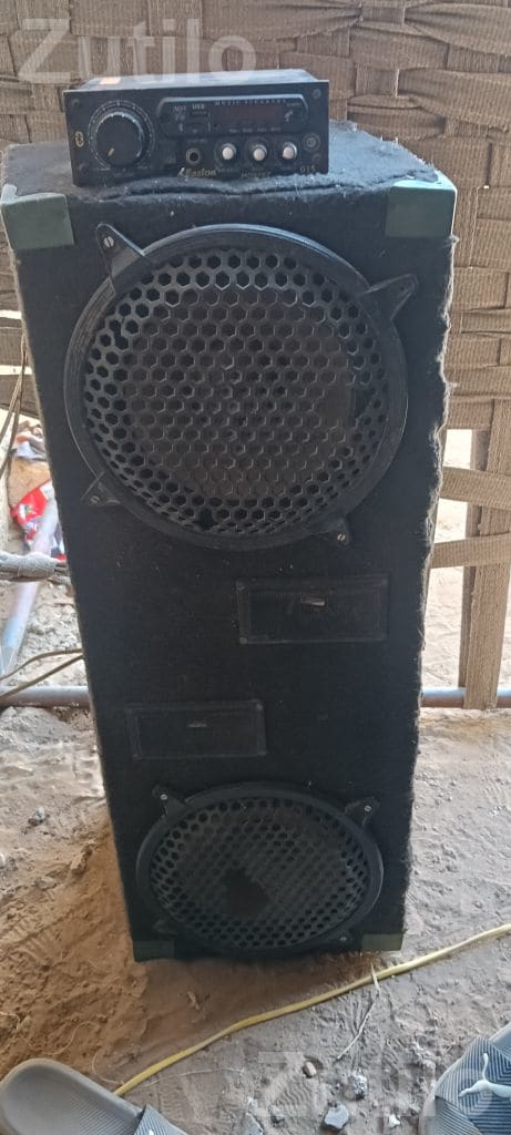 10 Inch Speaker Box with Built-in Amplifier - Accessories - Rajula - Image 1