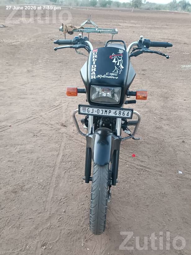 Hero Splendor 2022 Model with New Tyres - બાઇક્સ - જામજોધપુર - Image 1
