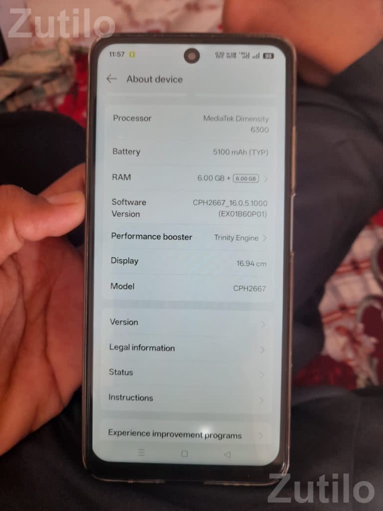 Oppo K12x 5G Mobile with 6GB RAM - Mobile Phones - Dhrol - Image 1