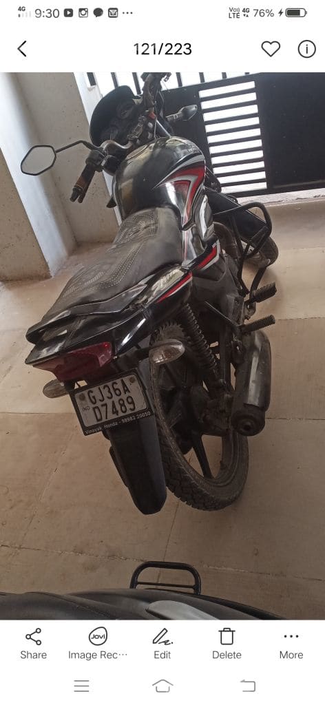 Honda CB Shine 125 2022 Model Bike - બાઇક્સ - હળવદ - Image 3