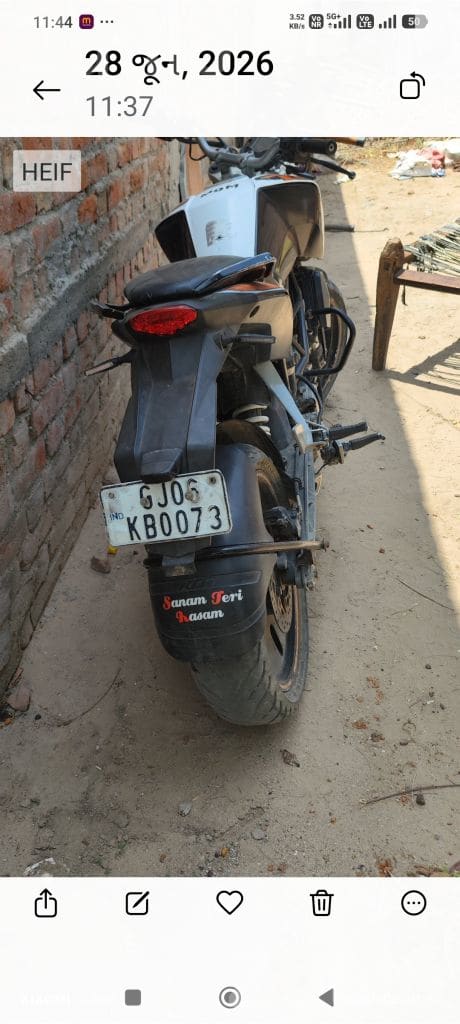 KTM Duke 2016 with GJ06 Registration - બાઇક્સ - વિસનગર - Image 1
