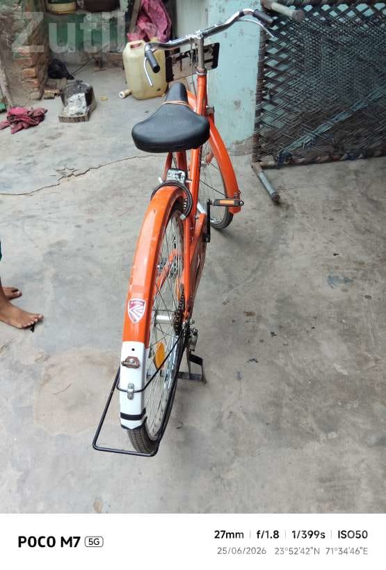 Orange Single Speed Roadster Bicycle - Bicycles - Radhanpur - Image 2