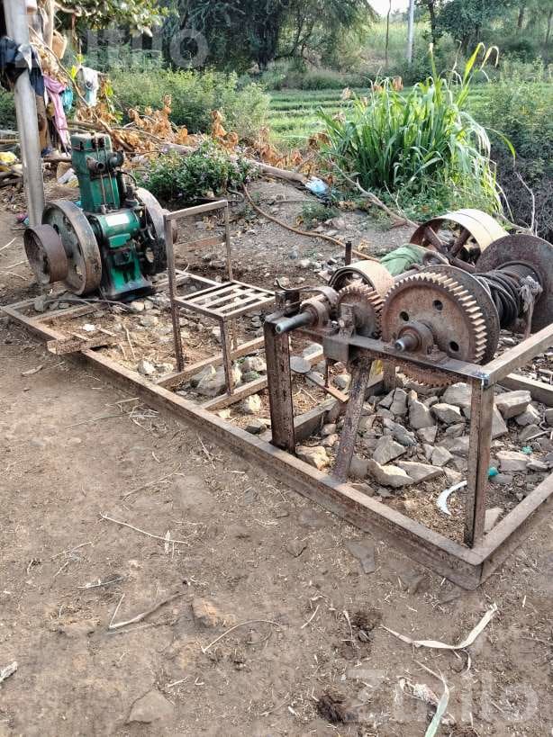 Well Digging Winch Dolly Machine with Cable - મશીનરી - ઈડર - Image 2