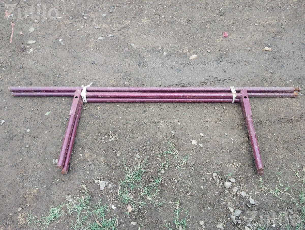3x6 Iron Cot with Nut Bolt Frame - પાંખા અને ગાદી - ખંભાળિયા - Image 3