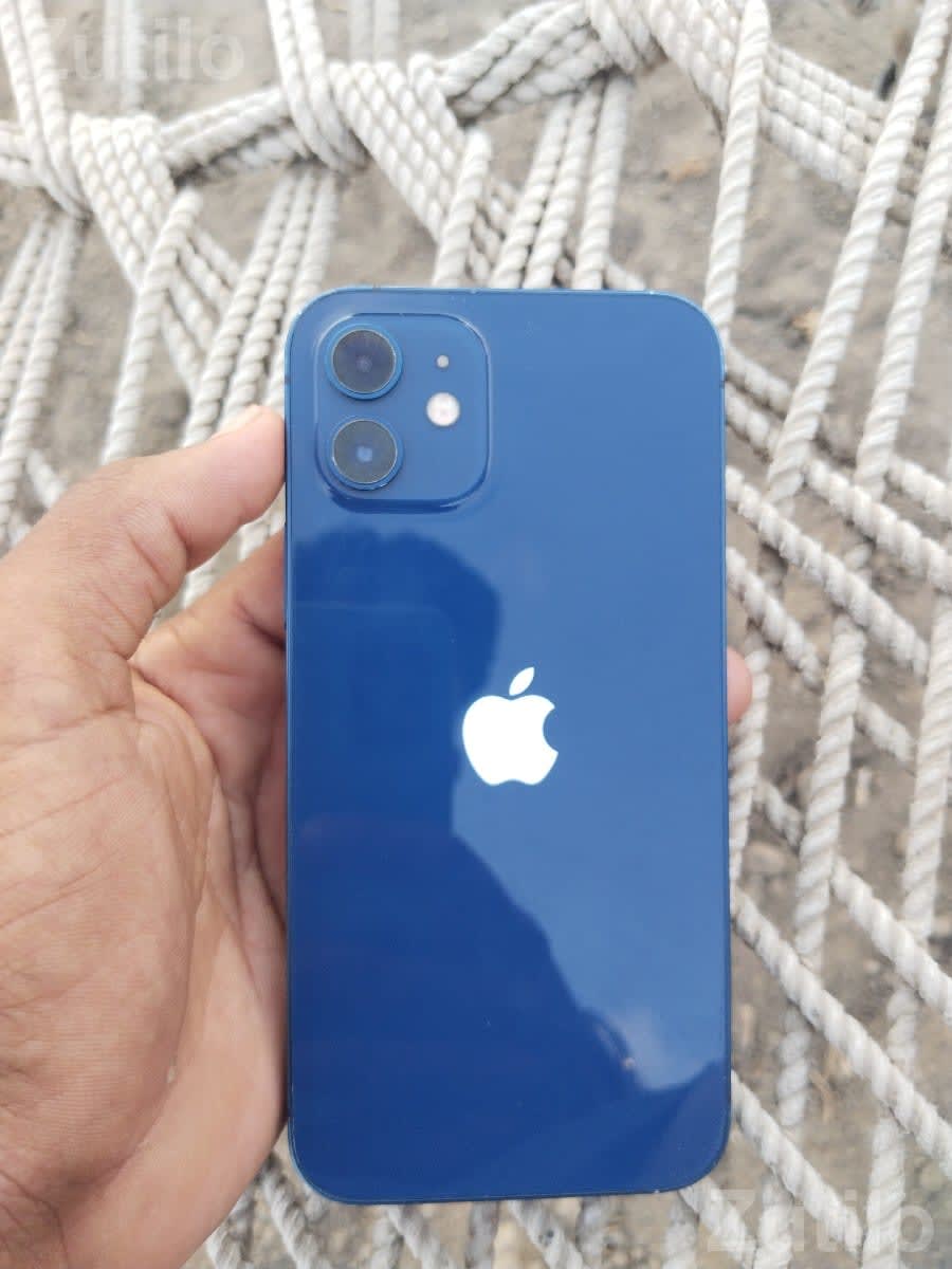 Apple iPhone 12 64GB Blue, 75% Battery Health - Mobile Phones - Khambhalia - Image 1