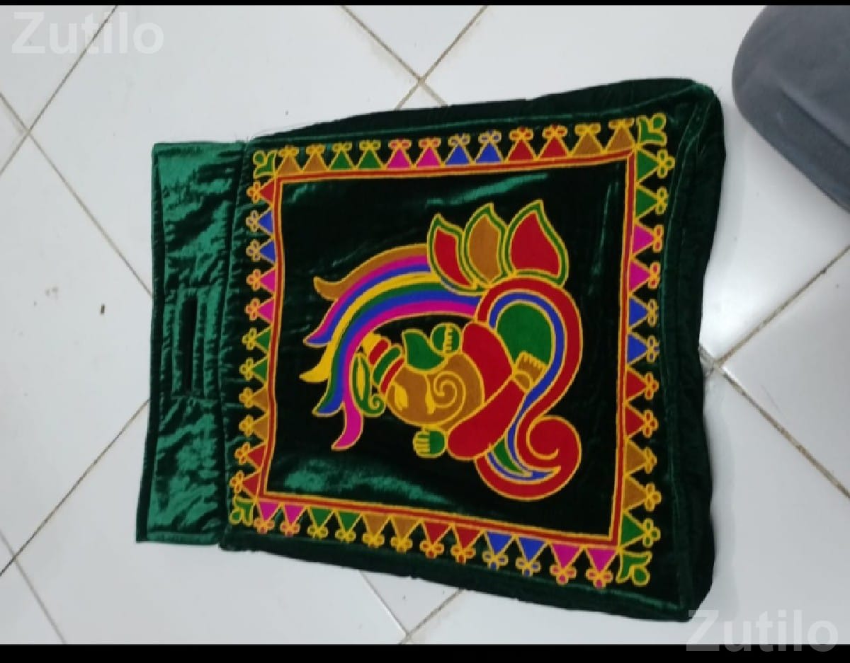 Aari Work Saree Design Fabric - Ethnic Wear - Bagasara - Image 1