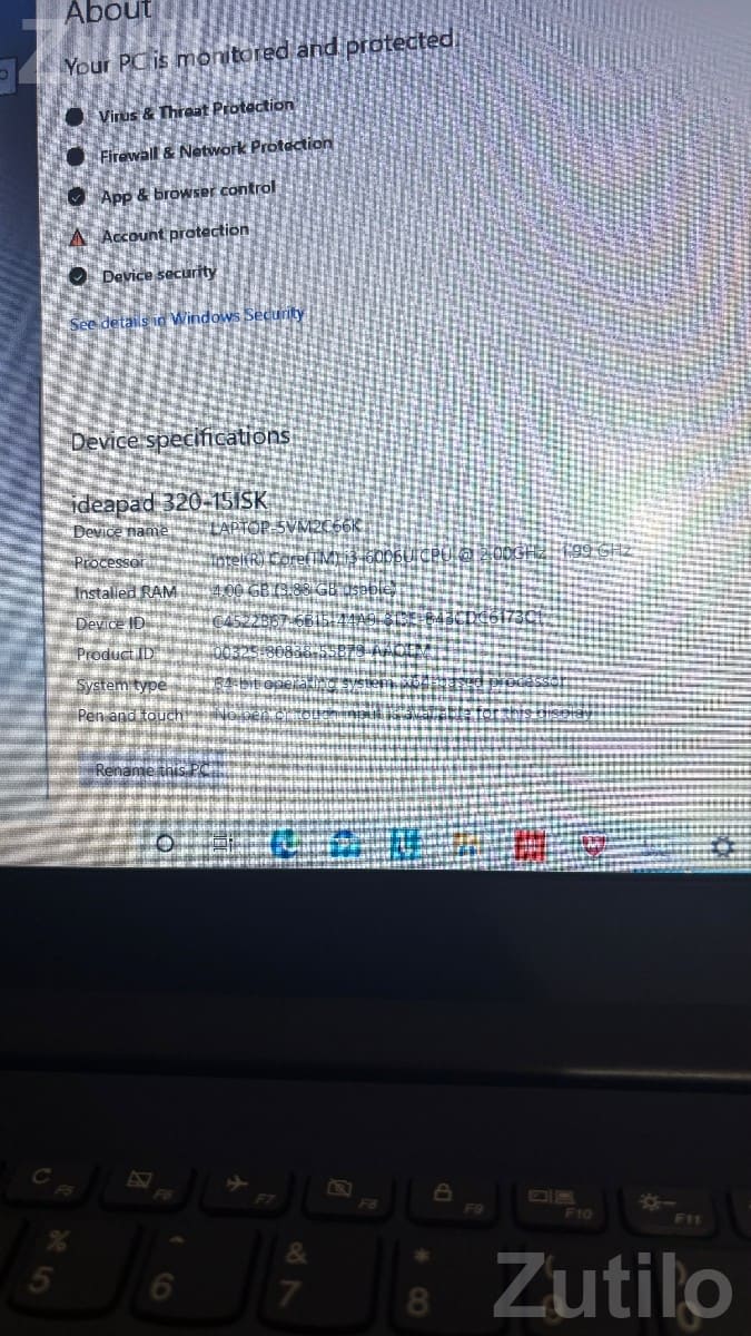 Lenovo IdeaPad 320 i5 6th Gen Laptop - Laptops & Computers - Porbandar City - Image 3