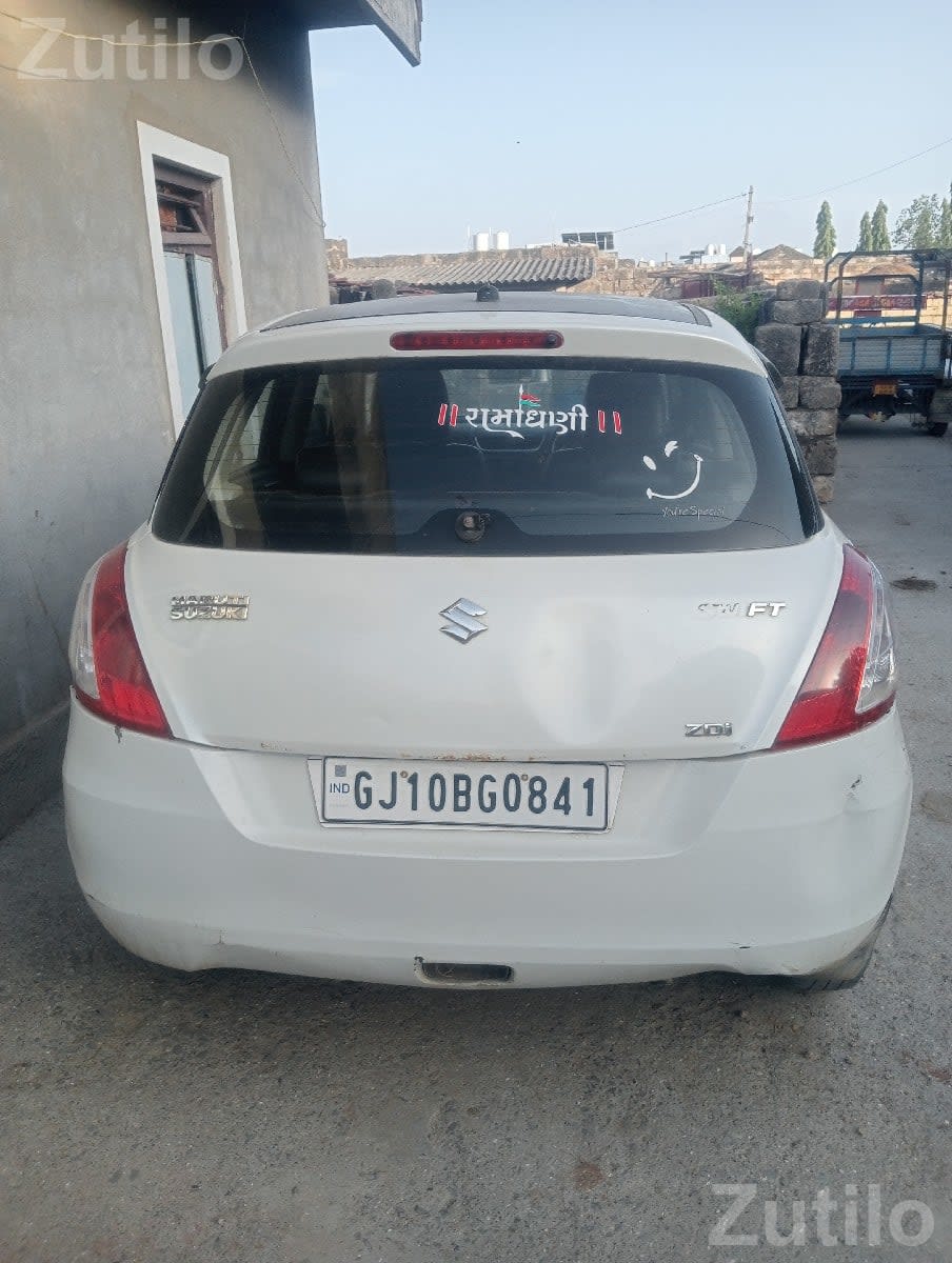 White Maruti Suzuki Swift ZDi Diesel - કાર - રણાવાવ - Image 1