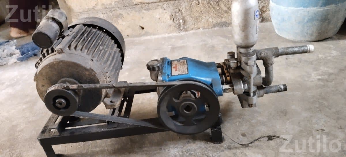 Belt Driven Electric Pump with Motor - Pumps & Motors - Keshod - Image 2
