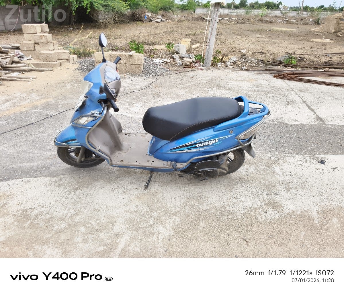 TVS Wego 2017 Scooter with Active Insurance - Bikes - Keshod - Image 1