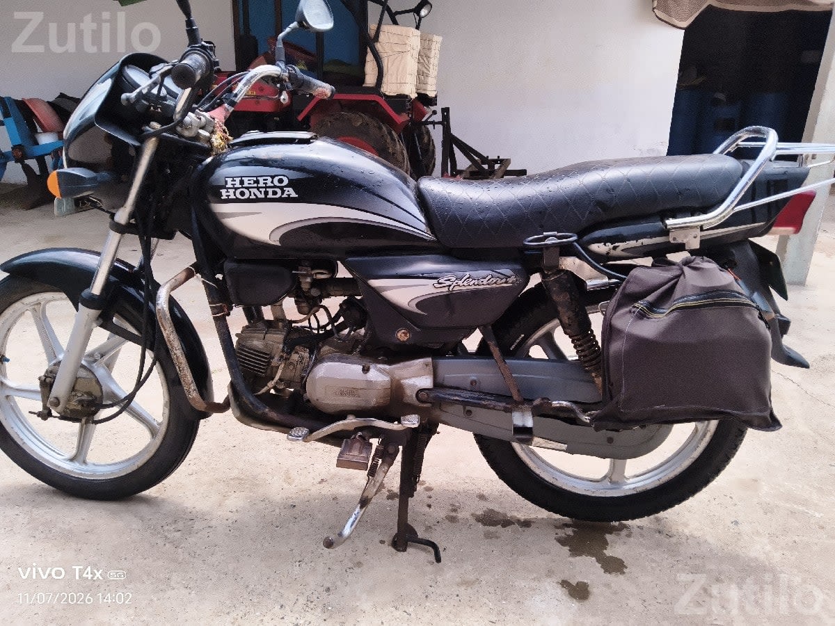 Hero Honda Splendor Motorcycle for Sale - બાઇક્સ - માંગ્રોળ - Image 1