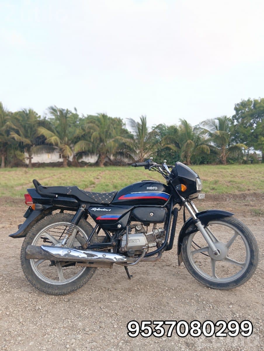 2019 Hero Splendor Bike with New Tyres - Bikes - Porbandar City - Image 3