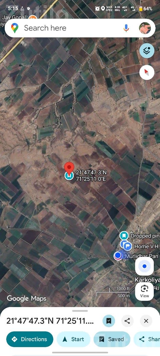 100 Vigha Gaikwadi Agricultural Land - જમીન અને પ્લોટ - લાઠી - Image 1