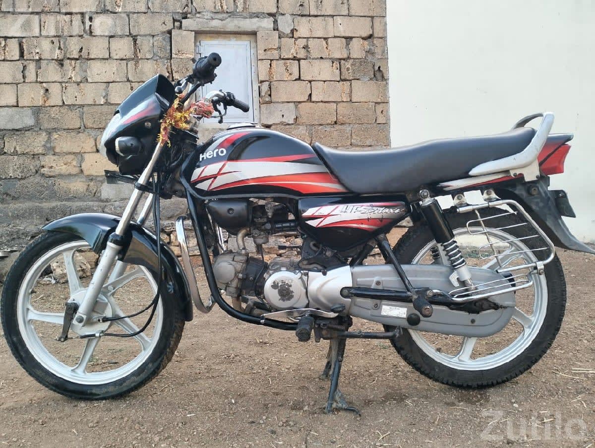 Hero HF Deluxe 2014 Bike, Second Owner - બાઇક્સ - જુનાગઢ - Image 3