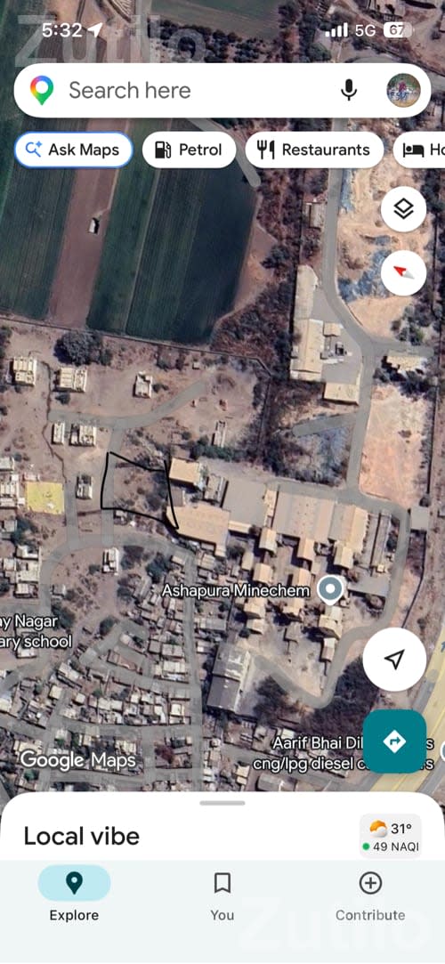 2200 Sq Ft Plot for Sale - Land & Plots - Bhanvad - Image 1