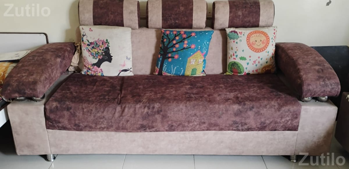 3+2 Seater Sofa Set for Sale – Good Condition | Comfortable & Stylish - સોફા સેટ - અમદાવાદ શહેર - Image 2
