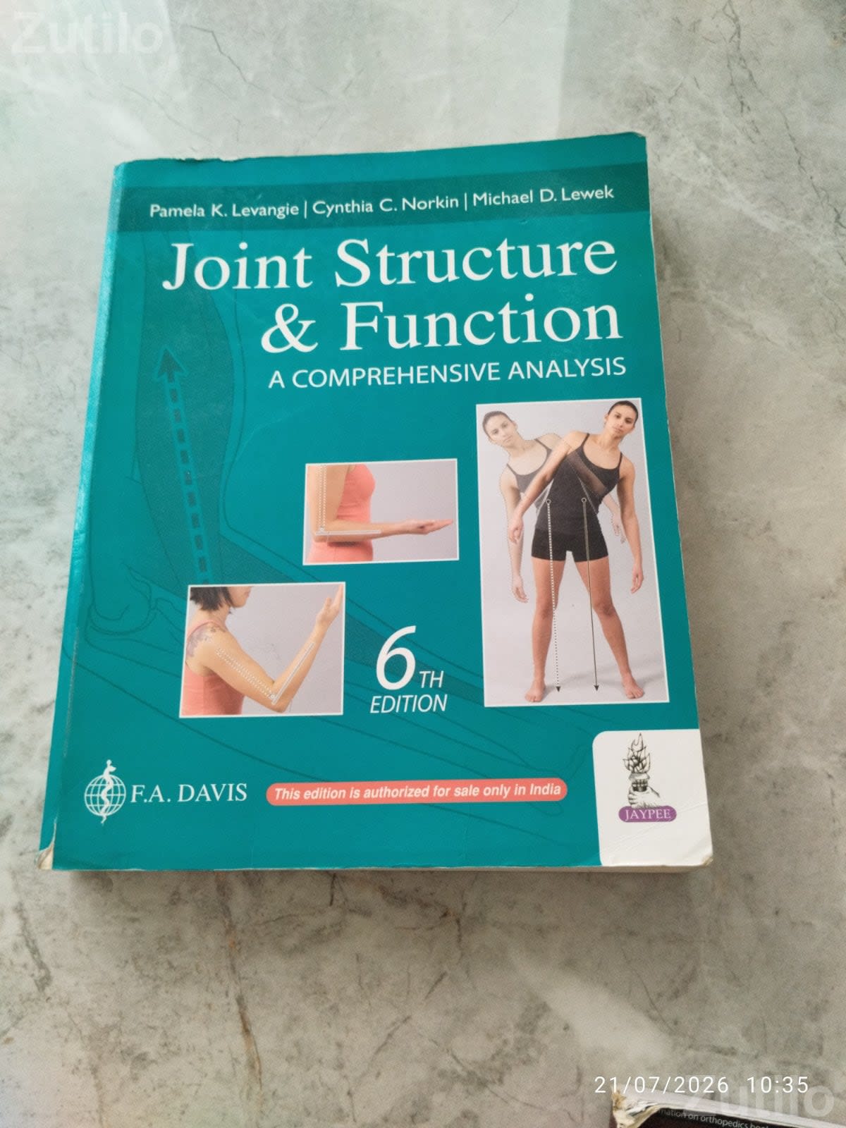 Joint structure and function - કોલેજ પુસ્તકો - ગાંધીનગર શહેર - Image 1