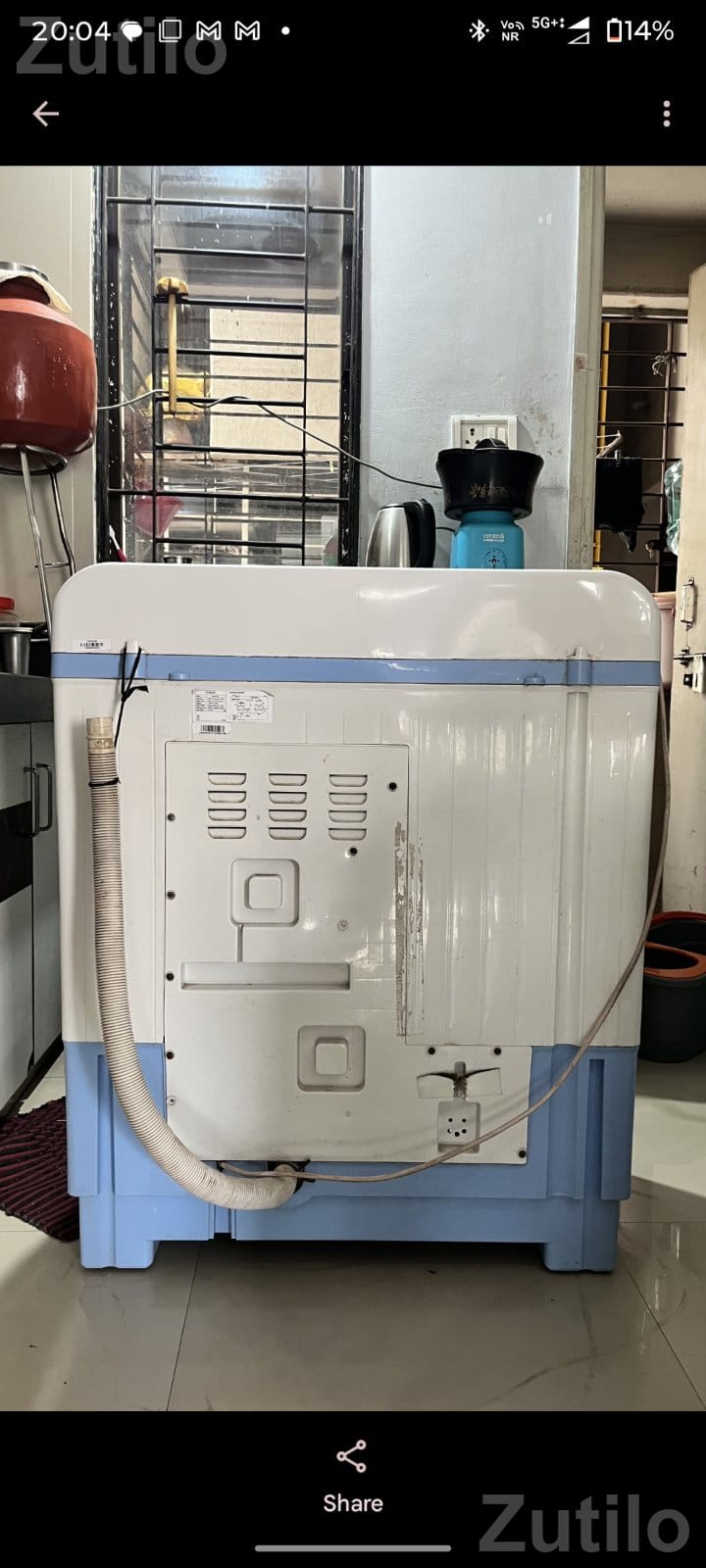 Croma washing machine 7.5kg to sell - વોશિંગ મશીનો - સુરત શહેર - Image 2