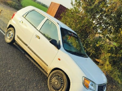 White Alto K10 Compact City Car White Alto K10 Compact City Car