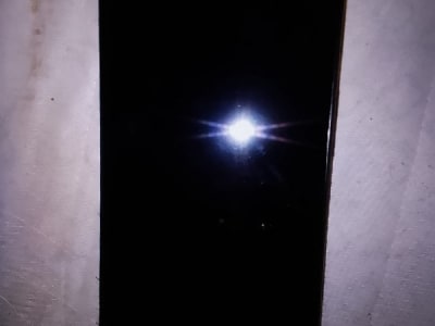 Used Black Touchscreen Smartphone Used Black Touchscreen Smartphone