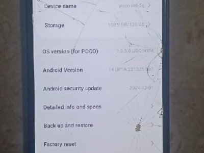 POCO M6 5G 128GB Used Smartphone POCO M6 5G 128GB Used Smartphone