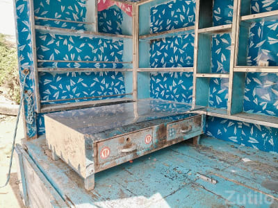 Used Metal Cabin With Storage Shelves Used Metal Cabin With Storage Shelves