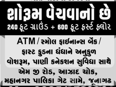 Corner Shop Showroom For Sale Junagadh Corner Shop Showroom For Sale Junagadh