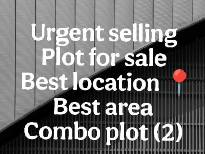 Urgent Sale Combo Residential Plots