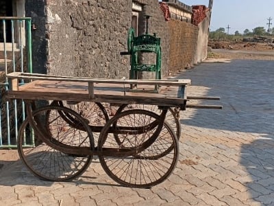 Hand Cart with Manual Juice Machine Hand Cart with Manual Juice Machine