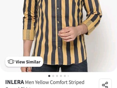 Men's Full Sleeve Striped Cotton Shirt Men's Full Sleeve Striped Cotton Shirt