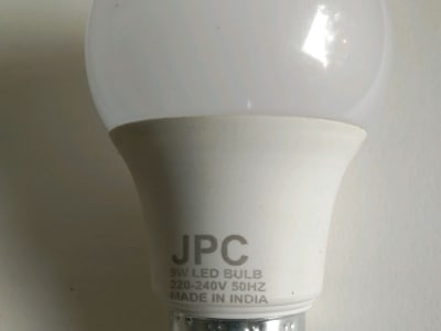 JPC 9W LED Bulb with 1 Year Warranty