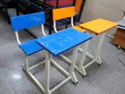 Wooden School Desk Chair Set Wooden School Desk Chair Set