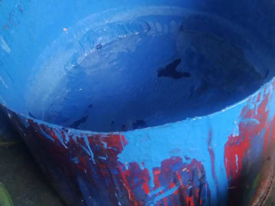 Blue Oil Paint Color Blue Oil Paint Color
