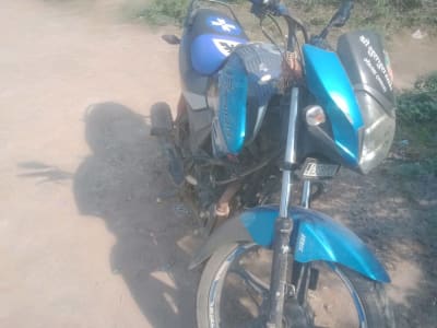 Hero Passion Bike Blue Color