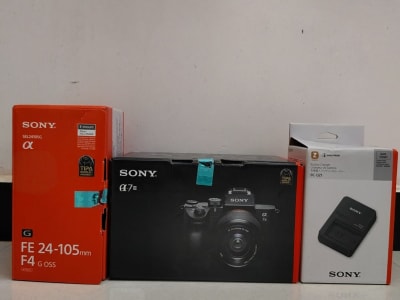 Sony Alpha ILCE-7M3K and FE 24-105 mm F4 G (3 year warranty) Sony Alpha ILCE-7M3K and FE 24-105 mm F4 G (3 year warranty)