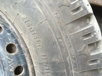 Two Bolero Maxi Truck 215 D15LT Tyres Two Bolero Maxi Truck 215 D15LT Tyres