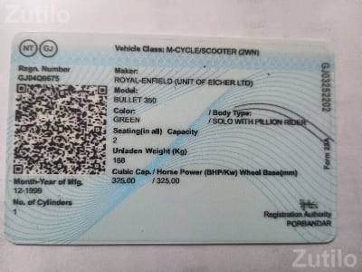 Royal Enfield Diesel Bullet 350 2000 Royal Enfield Diesel Bullet 350 2000