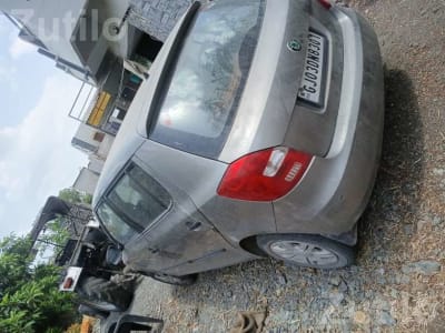 2011 Skoda Fabia Grey Hatchback Car 2011 Skoda Fabia Grey Hatchback Car