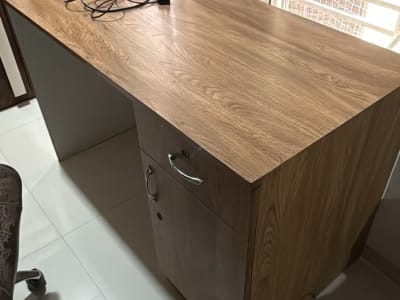 Office/study table made of waterproof plywood with chair Office/study table made of waterproof plywood with chair