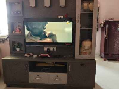 TV show cases with storage TV show cases with storage