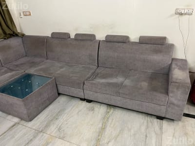 Sofa with centre table