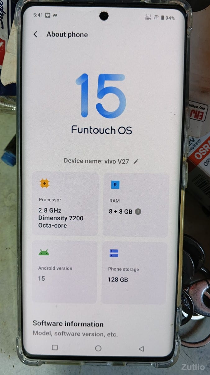 vivo v27 - મોબાઇલ ફોન - વાલિયા - Image 3
