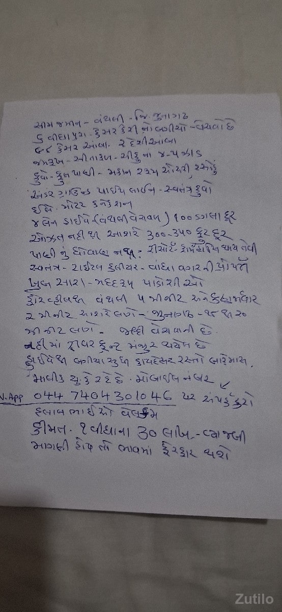 Kesar Keri no bagicho , vanthli - Land & Plots - Una - Image 2