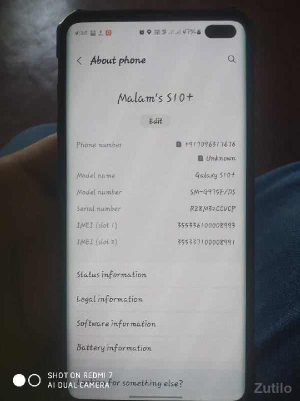 samsung S10 plus - Mobile Phones - Manavadar - Image 2