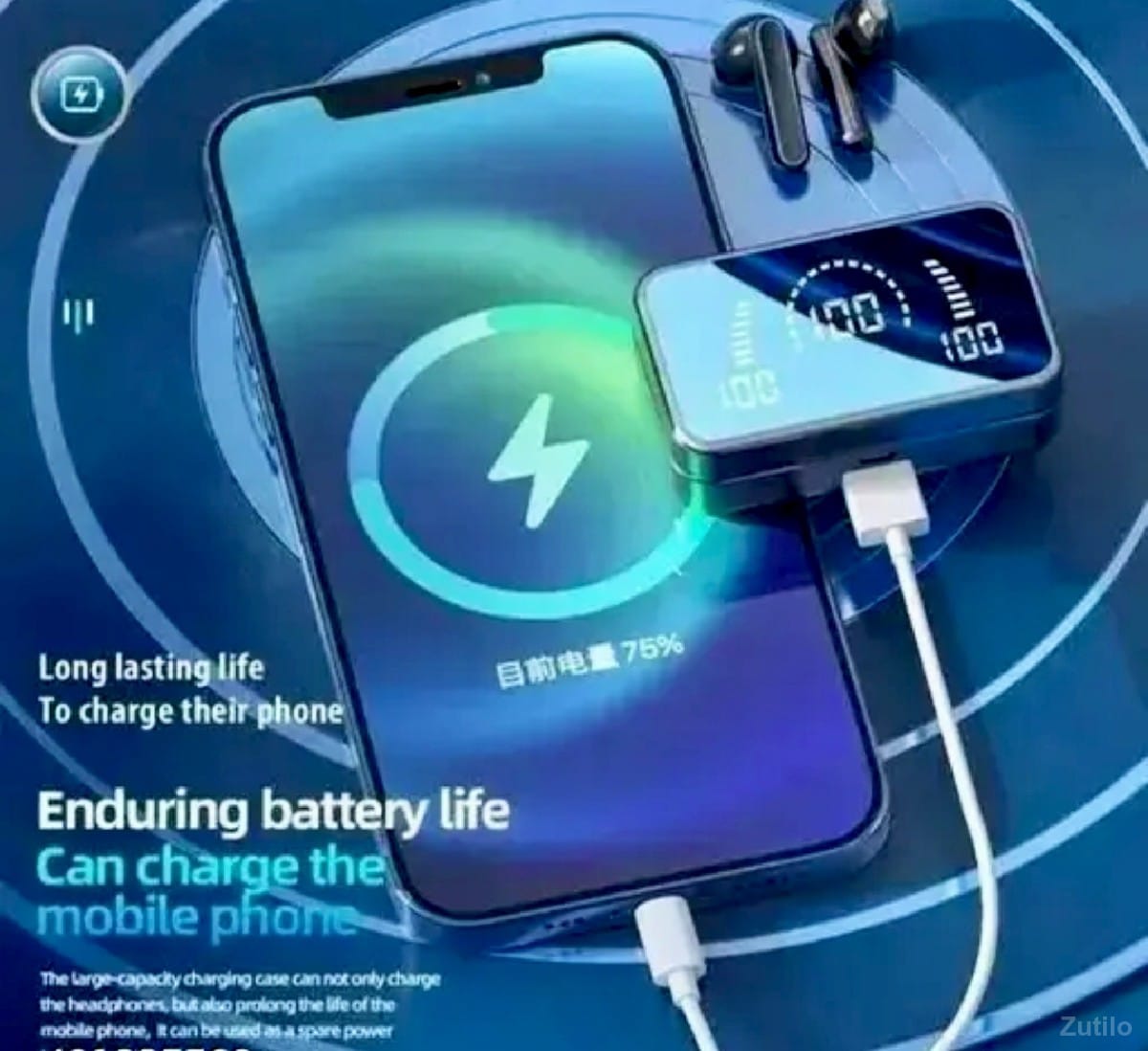 ACYUTA M19 wireless bluetooth and h - મોબાઇલ ફોન - સોમનાથ - Image 2