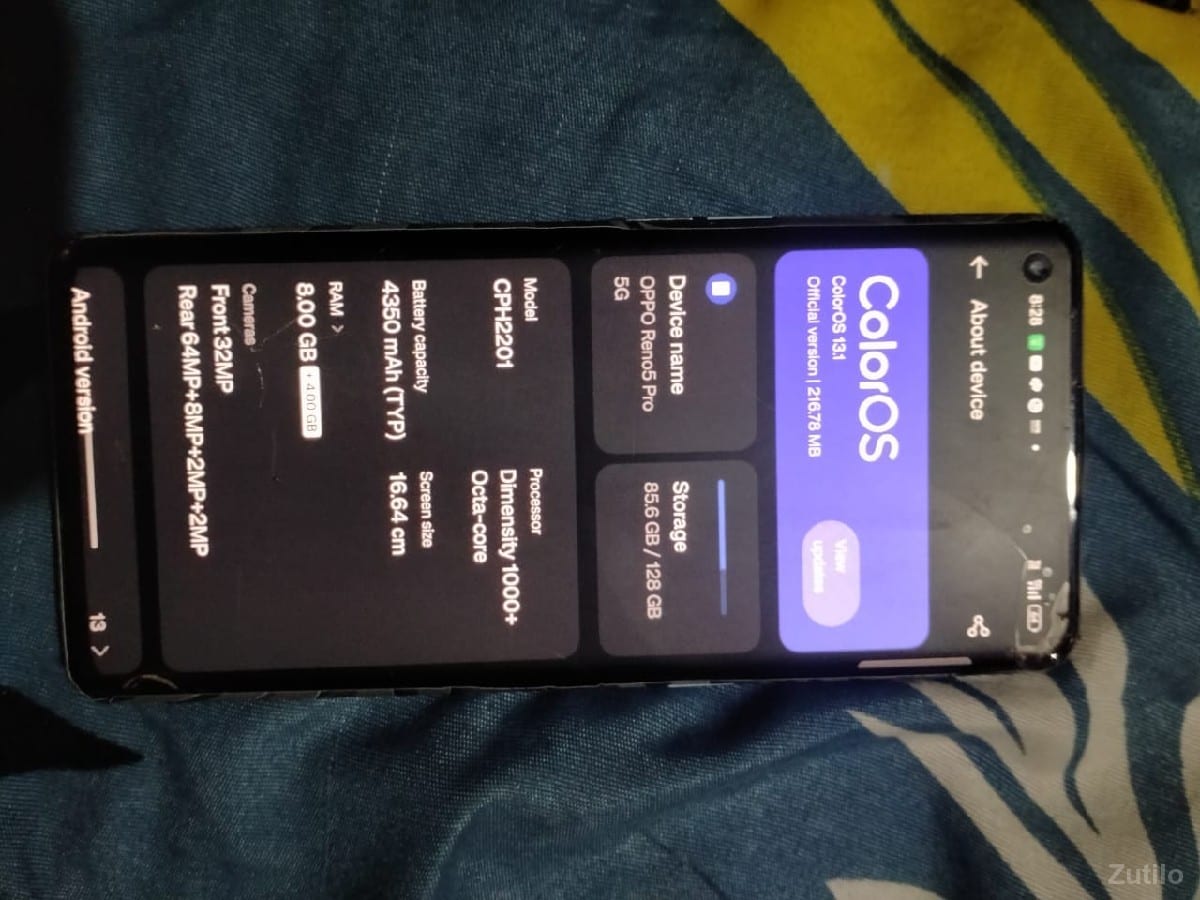 oppo reno 5pro - Mobile Phones - Bhanvad - Image 3