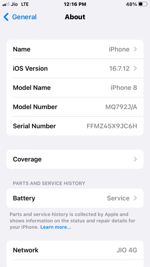 I phon 8 64 jibi - મોબાઇલ ફોન - ઉપલેટા - Image 2