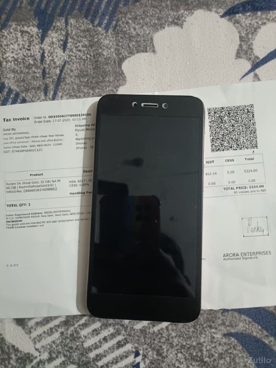 Redmi 5a - મોબાઇલ ફોન - ધોરાજી - Image 2