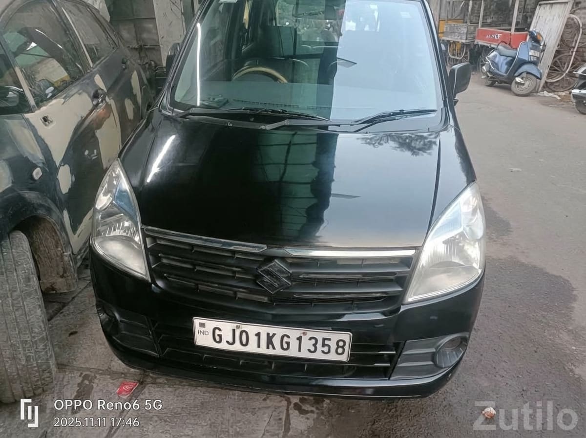 Black Maruti WagonR Used Petrol Car Black Maruti WagonR Used Petrol Car